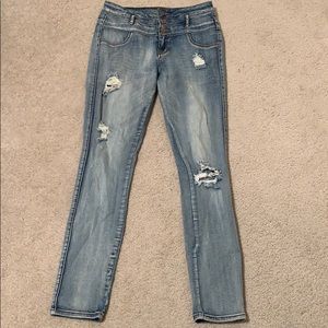 High waisted jean